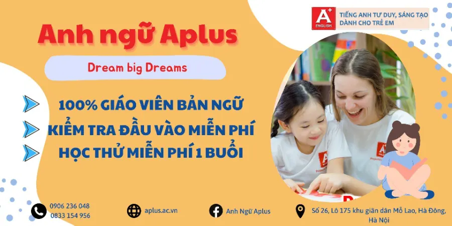 Trung Tâm Ngoại Ngữ Aplus (A+ English)
