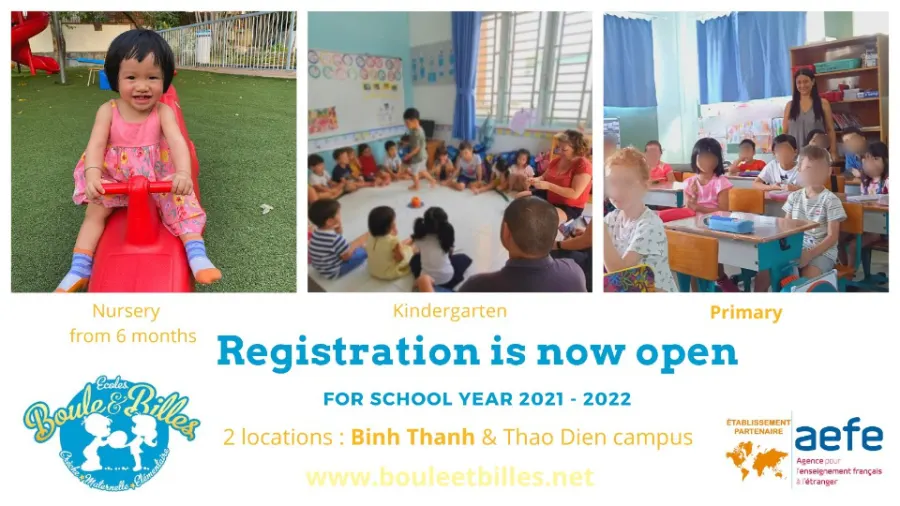 Trường Mầm Non, Tiểu Học Pháp Ngữ Ecole Boule & Billes