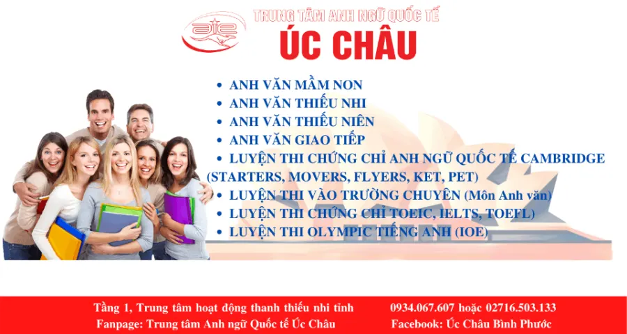 Trung Tâm Anh Ngữ Quốc Tế Úc Châu