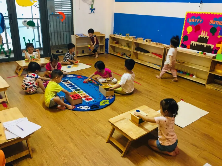 Trường Mầm Non Song Ngữ Sun Garden Montessori