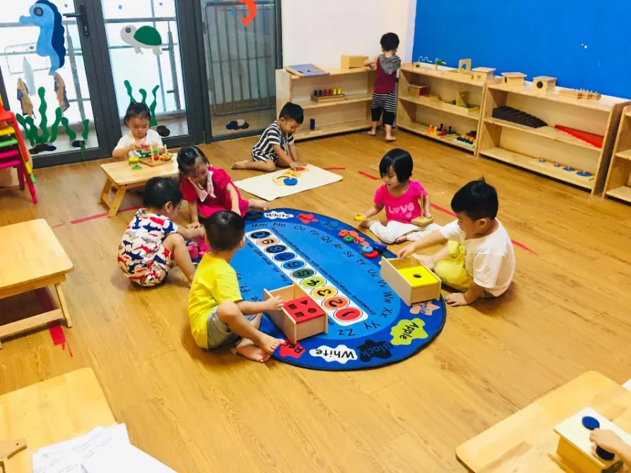 Trường Mầm Non Song Ngữ Sun Garden Montessori