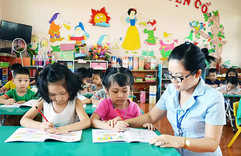 Trường Mầm Non 1 tháng 6 - Cách Mạng Tháng 8 P.3